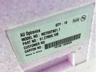 友达液晶模组M270HVN01.1