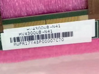 京东方液晶玻璃HV430QUB-N41