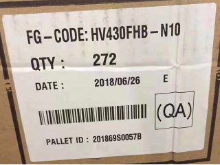 京东方液晶玻璃HV430FHB-N10