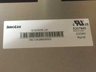 群创液晶模组G121XCE-L01