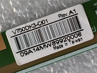 群创液晶玻璃V750DK3-Q01