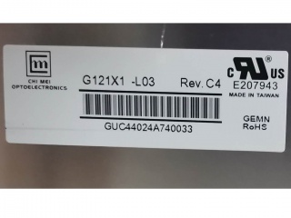 群创液晶模组G121X1-L03