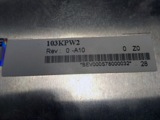 瀚宇彩晶液晶模组HSD103KPW2-A10