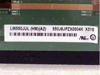 LG DisplayOLED屏LW550JUL-HMA2