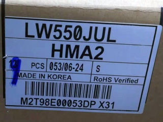 LG DisplayOLED屏LW550JUL-HMA2