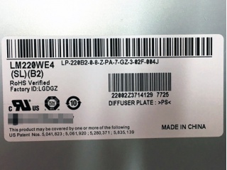 LG Display液晶模组LM220WE4-SLB2