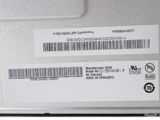 友达液晶模组G156HAN01.0