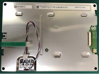 京瓷 5.7" TN 液晶模组 640×480 640nits WLED TTL 33pins 带电阻触摸