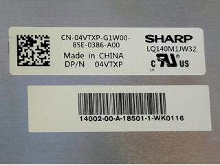 夏普液晶模组LQ140M1JW32