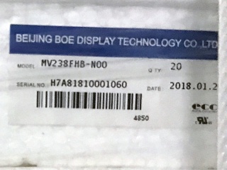 京东方液晶玻璃MV238FHB-N00