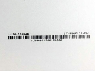 三星液晶模组LTN156FL02-P01