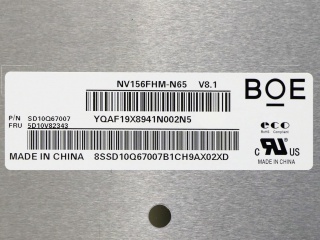 京东方液晶模组NV156FHM-N65