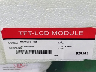 京东方液晶玻璃HV750QUB-N9D