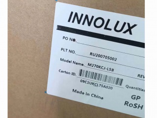 群创液晶模组M270KCJ-L5B Rev.A1