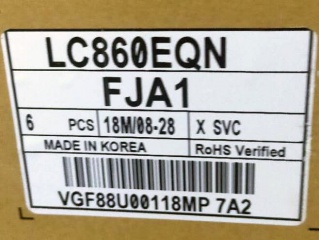 LG Display液晶模组LC860EQN-FJA1