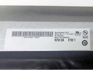 友达液晶模组B173HAN05.1 HW0A