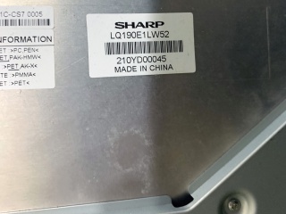 夏普液晶模组LQ190E1LW52