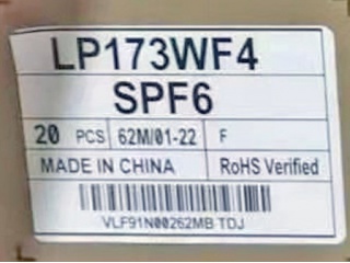 LP173WF4-SPF6图片