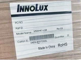 群创液晶模组V500HK1-LS6 Rev.E8