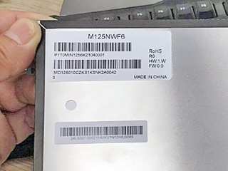 龙腾液晶模组M125NWF6 R0