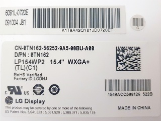LG Display液晶模组LP154WP2-TLC1