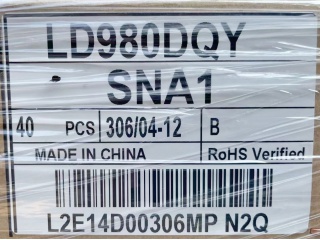 LG Display 98" IPS 液晶玻璃 FOB 3840×2160 V-by-One