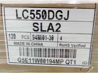 LG Display 55" IPS 液晶玻璃 FOB 3840×2160