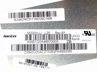 群创液晶模组M200HJJ-L20 Rev.B1