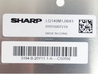 夏普液晶模组LQ140M1JW43