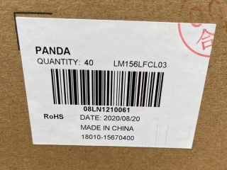 中电熊猫液晶模组LM156LFCL03