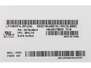LG Display液晶模组LP140WFA-SPD4