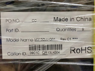 群创液晶玻璃M315DJJ-Q01