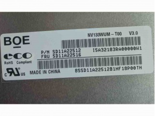 京东方液晶模组NV133WUM-T00