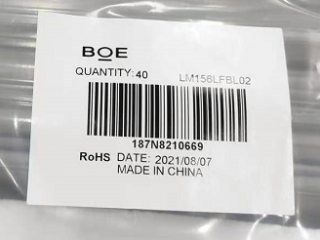 中电熊猫液晶模组LM156LFBL02