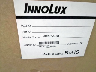 群创液晶模组M270HCJ-L5B