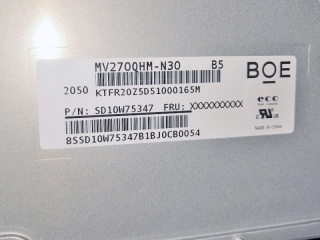 京东方液晶模组MV270QHM-N30