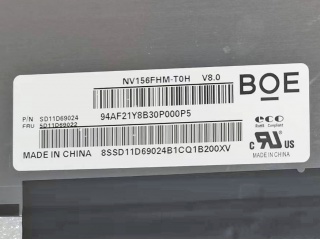 京东方液晶模组NV156FHM-T0H