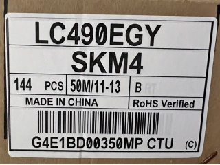 LG Display液晶玻璃LC490EGY-SKM4