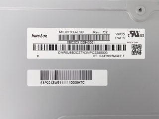 群创液晶模组M270HCJ-L5B