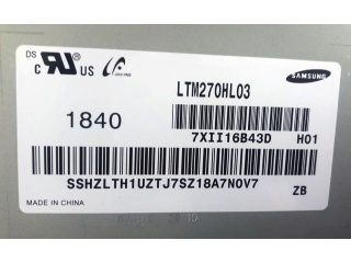 三星液晶模组LTM270HL03