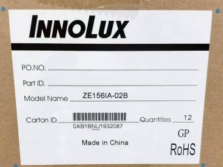 群创液晶玻璃ZE156IA-02B