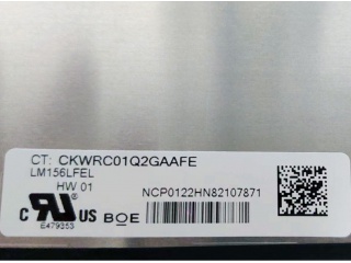 京东方液晶模组LM156LFEL01