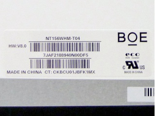 京东方液晶模组NT156WHM-T04