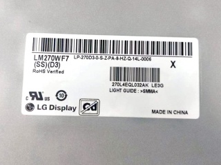 LG Display液晶模组LM270WF7-SLD3