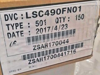 三星液晶玻璃LSC490FN01