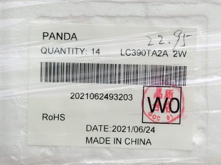 中电熊猫液晶玻璃LC390TA2A