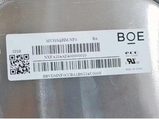 京东方液晶模组MV315QHM-NF0