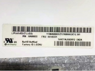 LG Display液晶模组LP140WD2-TLD2