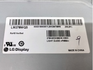 LG Display液晶模组LM270WQ5-SSB1