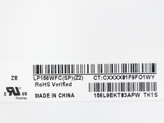 LG Display液晶模组LP156WFC-SPZ2